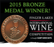 2015 New York Finger Lakes International Wine Competition, Bronze Medal