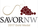 2017 Savor NW Wine Awards, Gold Medal